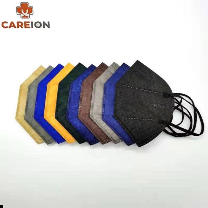 KN95 CAREION MEN - MASKER KN95 5PLY CAREION MEN VERSION TALI HITAM