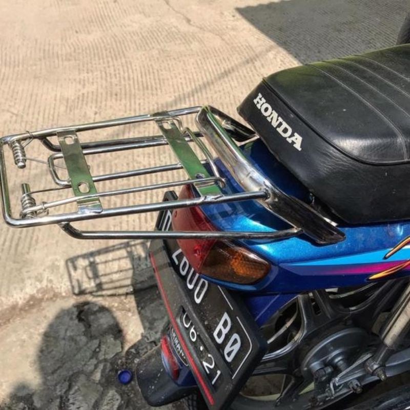 Begel honda astrea grand bulus-bagasi rak jepit belakang grand bulus