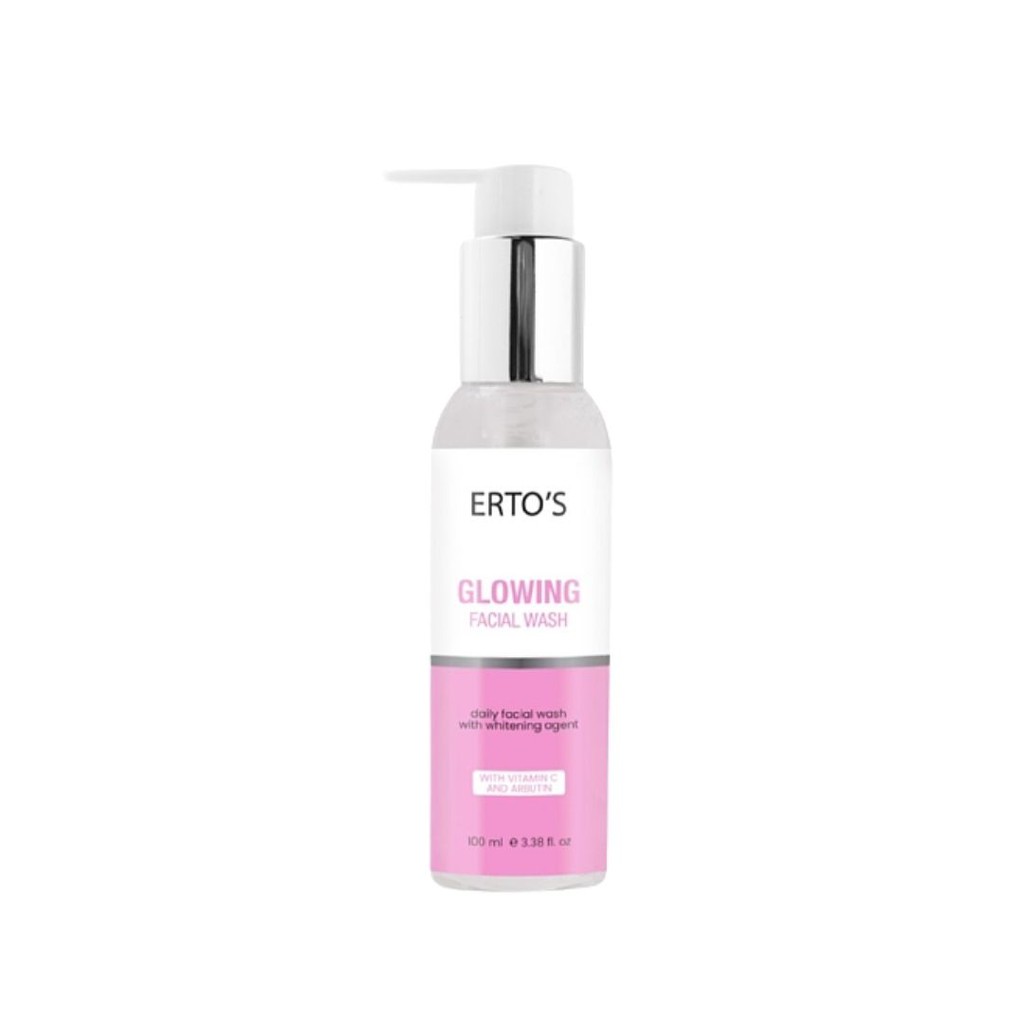 ERTOS GLOWING FACIAL WASH SABUN PEMBESIH MUKA ORIGINAL BPOM - PERAWATAN WAJAH GLOWING