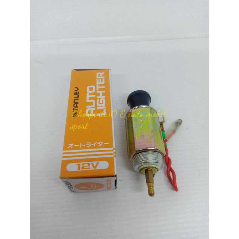 Auto ligther Socket colokan cigarette 12v Stanley universal semua jenis mobil