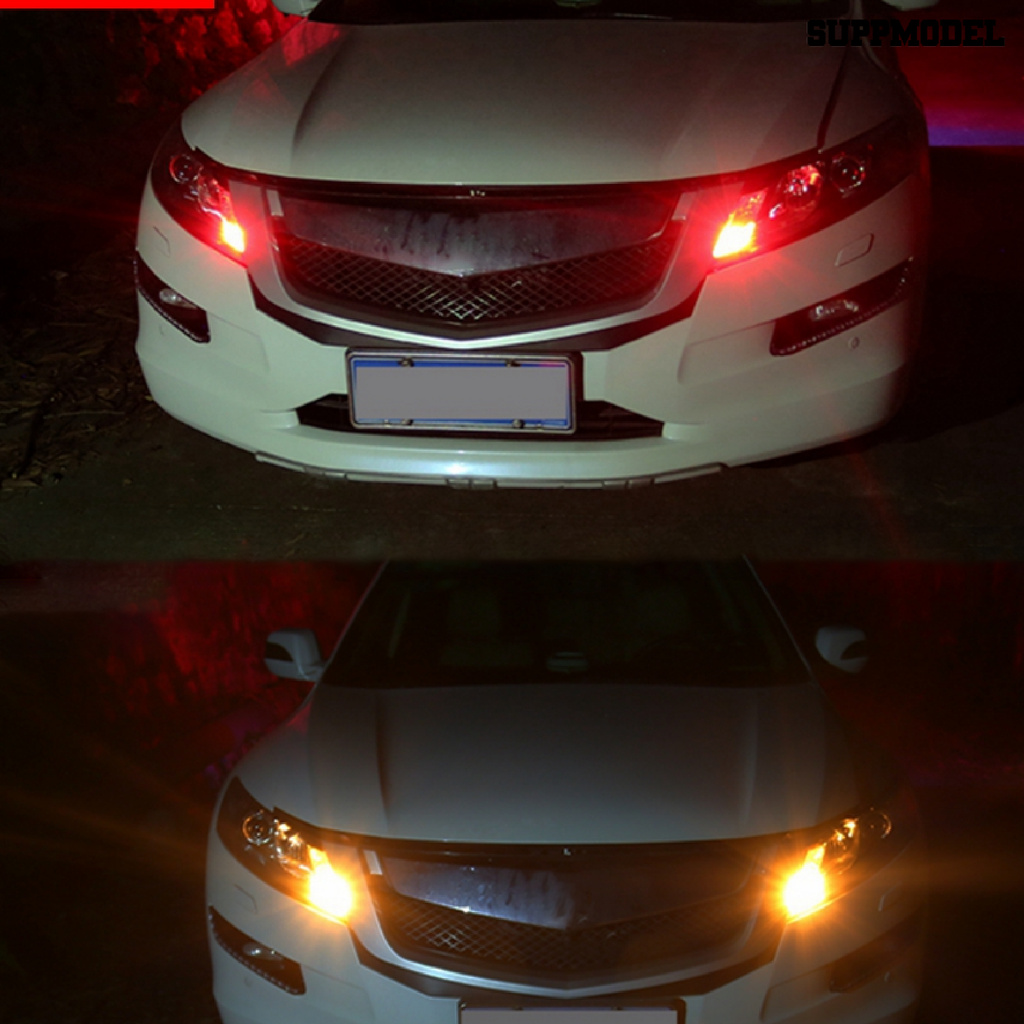 Supm 2pcs Lampu Led Cob T10 Kaca Transparan Untuk Indikator Mobil