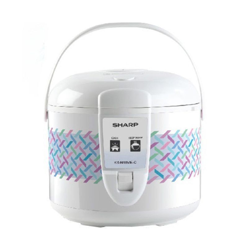 SHARP KS-N18ME-C White Rice Cooker