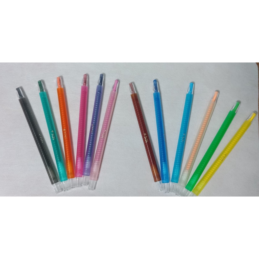 Twist Crayons / Krayon Putar Titi 12 Warna