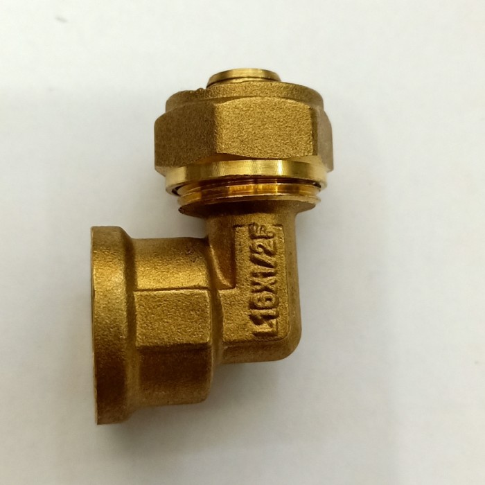 Nepel Selang Air Panas Elbow knee DRAT 1/2" SELANG 16MM L 1216
