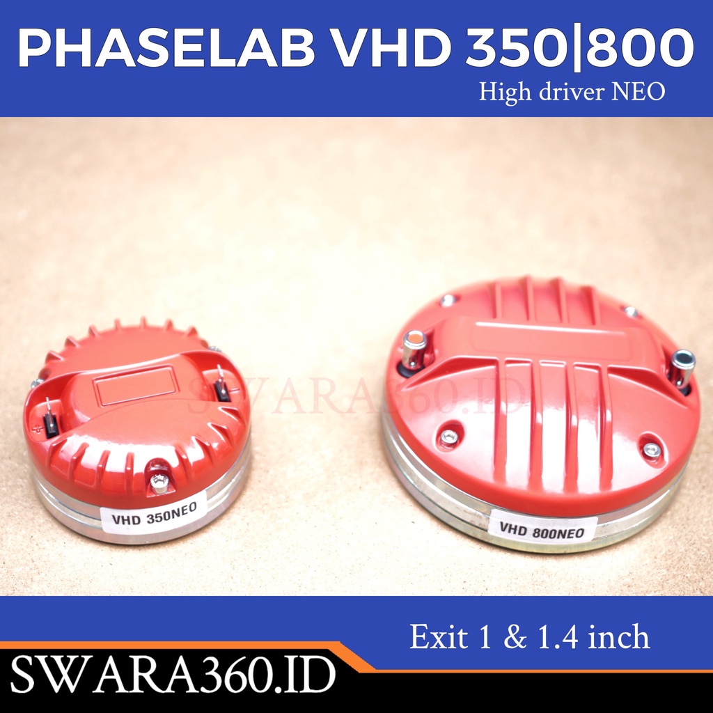 Speaker phaselab VHD350 VHD800 driver high neodymium