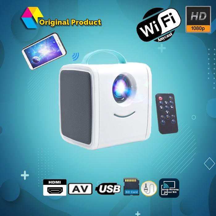 

Irled | Mini Proyektor Wifi Mini Projector Mini Infocus Mini Proyektor Murah