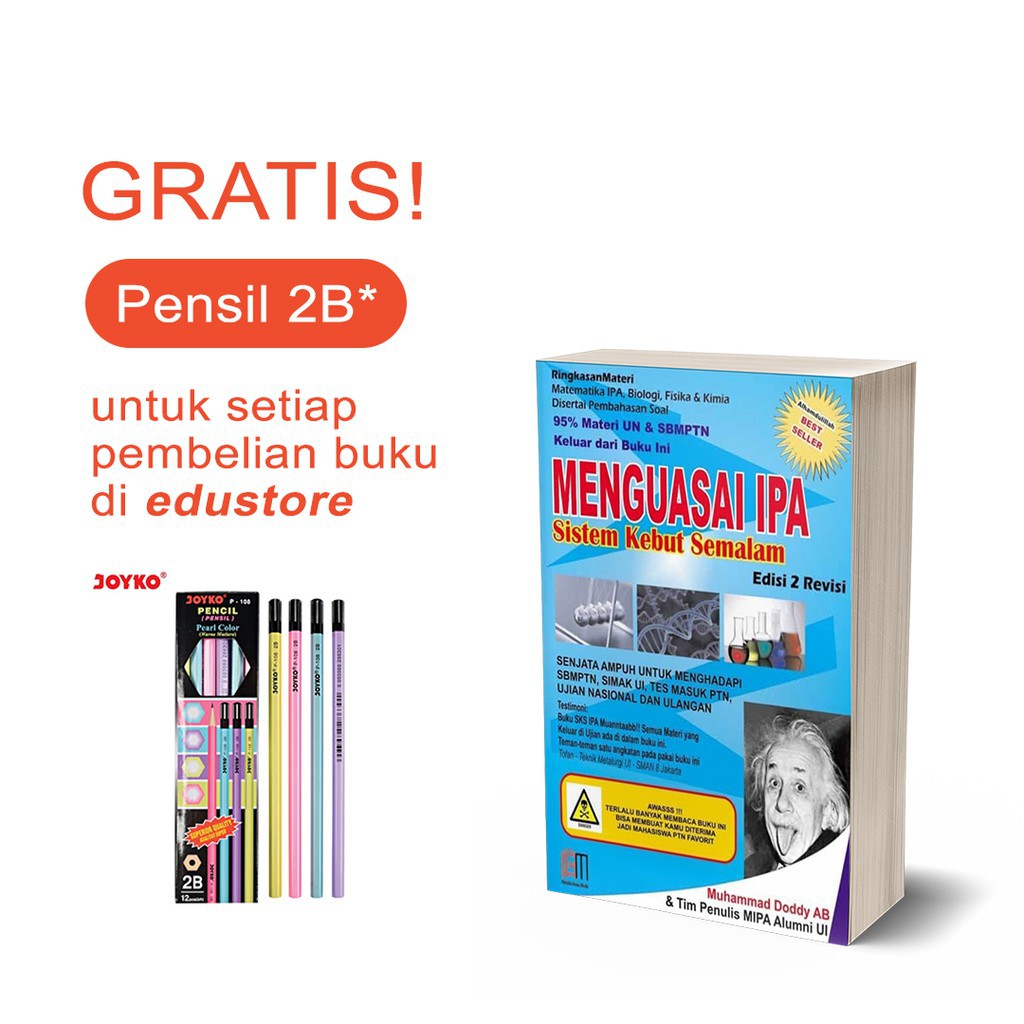 Menguasai Ipa Sistem Kebut Semalam/ Sks Ipa/ Sks Saintek/ Sks Sbmptn/ buku Sbmptn/ buku Utbk Saintek-SKS IPA