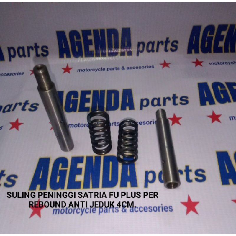 SULING PENINGGI SHOCK DEPAN SATRIA FU -BAHAN BAJA GREAT A- PLUS PER SULING REBOUND 4CM ANTI JEDUK