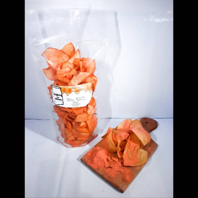 

Keripik singkong rasa keju manis