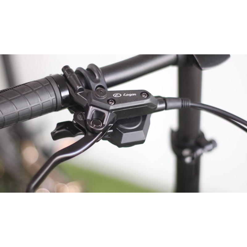 Sepeda Lipat Element Troy 10 Speed Black Diamond Edition SNI Garansi frame 5 tahun bisa kredit COD-3