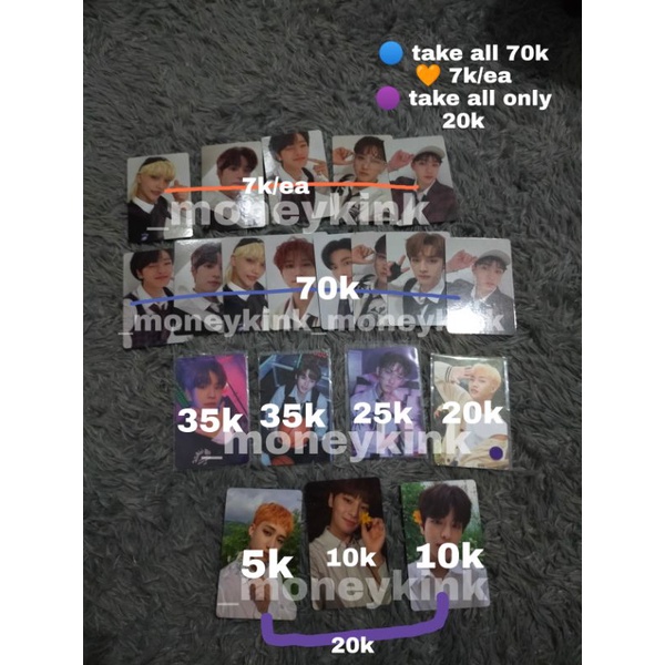 photocard pc murah Christmas evel CE noeasy stray kids lino seungmin bangchan changbin hyunjin han