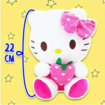 Boneka Strawberry Hello Kitty Wawa Games