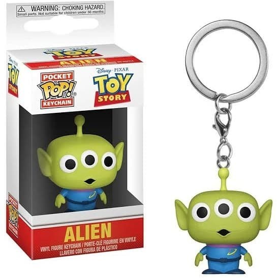 POCKET POP KEYCHAIN TOY STORY ALIEN FUNKO KEYCHAIN