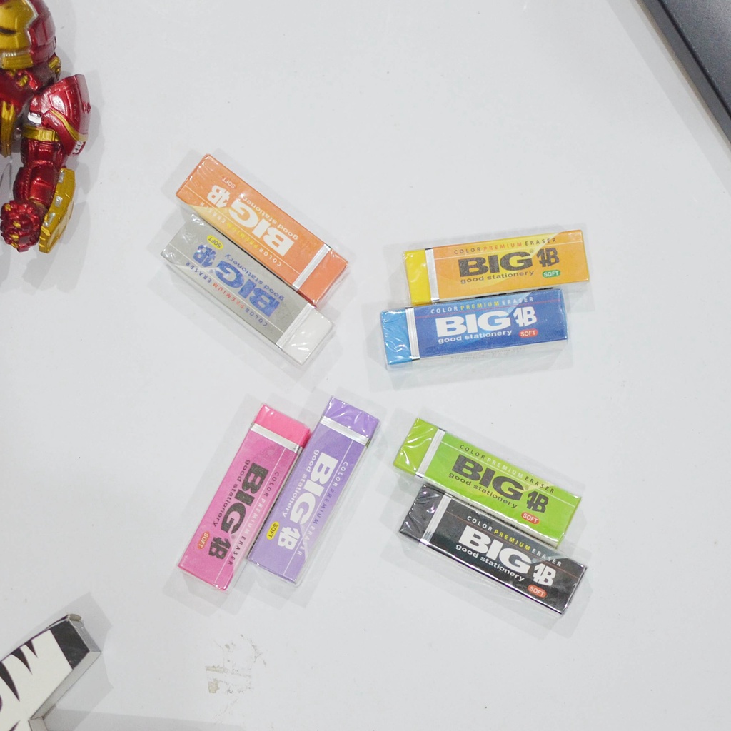 

PENGHAPUS PREMIUM ERASER BIG 1B SOFT WARNA-WARNI
