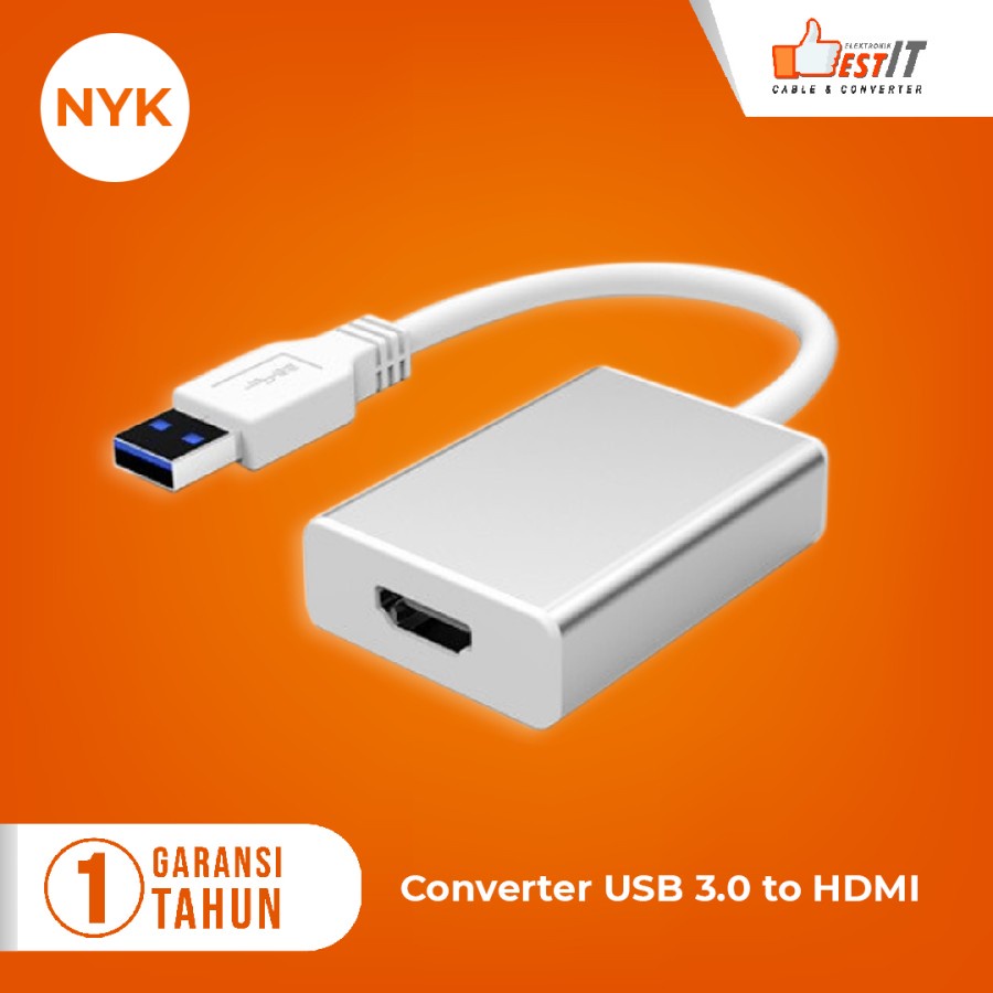 Kabel USB 3.0 to HDMI Converter- Adapter USB 3.0 to HDMI