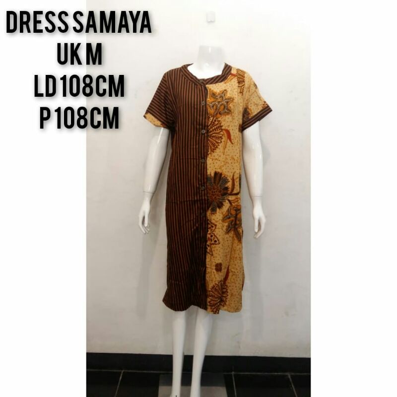 Dress Sasmaya 004 Ukuran M