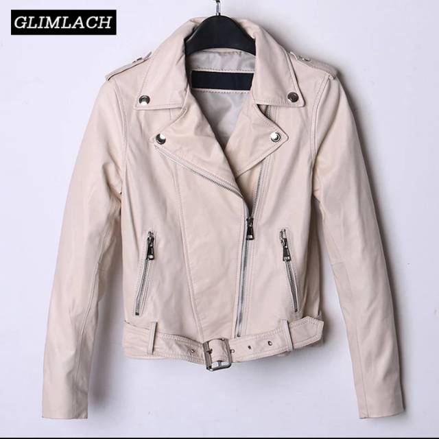 NEW STYLE JAKET KULIT WANITA 2020 ORIGINAL DOMBA BERGARANSI SUPER