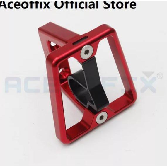 Aceoffix Front Block Alloy Sepeda Brompton 3Sixty Fnhon Gust Merah