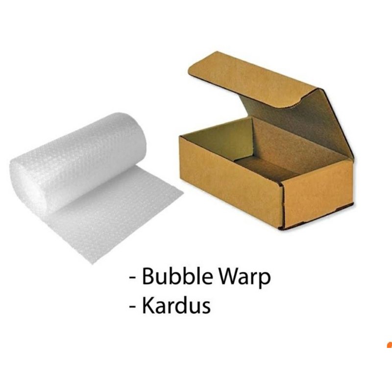 

tambahan packing kardus&buble wrap