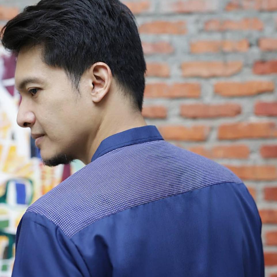 Terlaris SHAZHA.OFFICIAL - COD - Atasan Muslim Pria - Baju Koko TD2001 - TWO-D ,,,