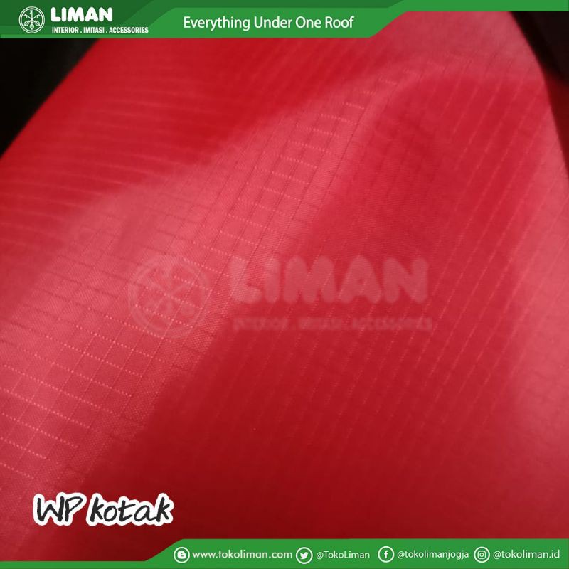 Jual Kain Parasit Taslan Kotak Waterproof | Shopee Indonesia