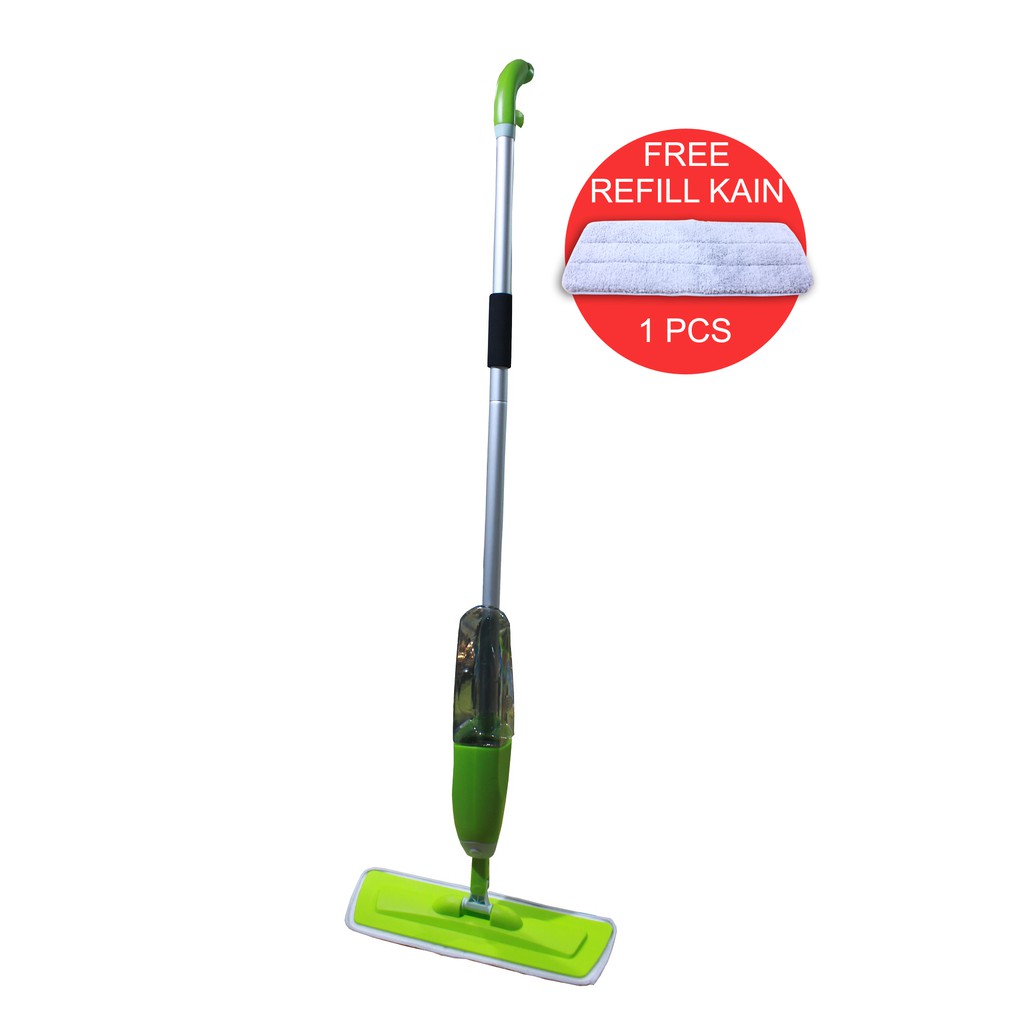 HouseOfJulia - Graphix Spray Mop Free    Refill 1 Kain - Pel Penyemprot