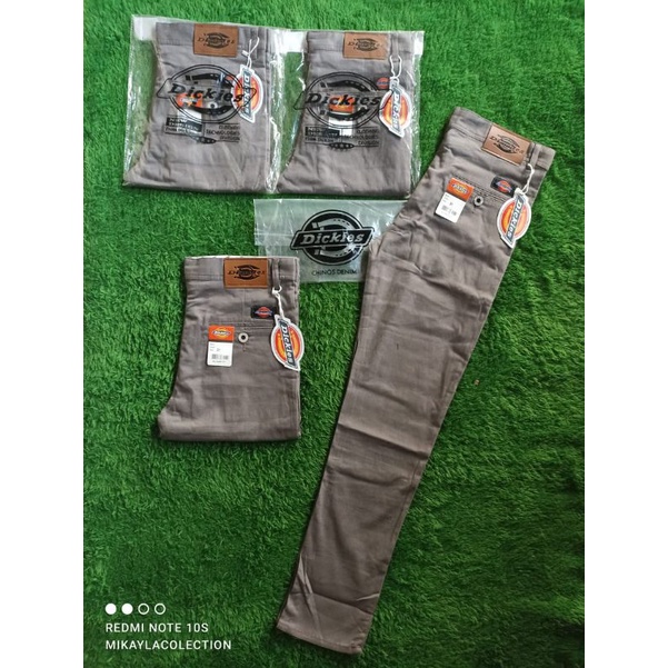 Celana Chino Coklat Latte Panjang Distro Dickies