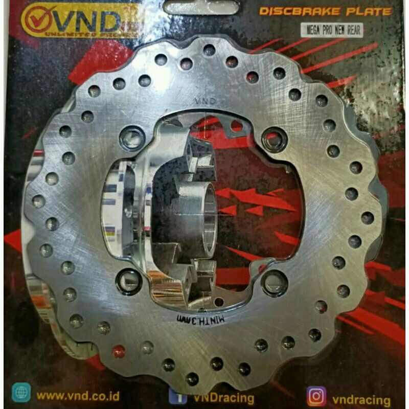 PIRINGAN CAKRAM BELAKANG CBR150/CB150R/TIGER REVO/MEGAPRO/VND