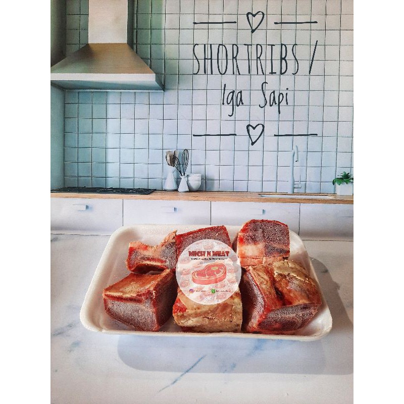 

Premium Shortribs/Iga Sapi Daging Tebal