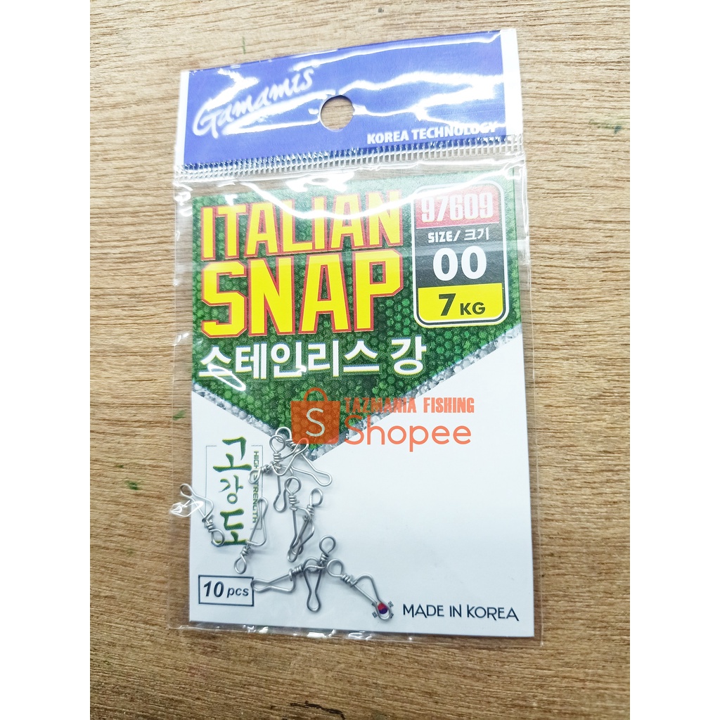 ITALIAN SNAP(PENITI PELAMPUNG) GAMAMIS ISI 10PCS