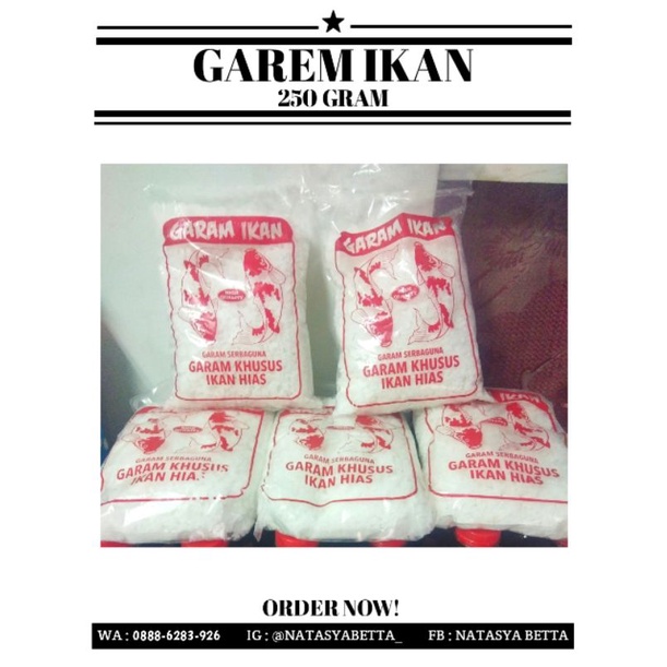 

GARAM IKAN