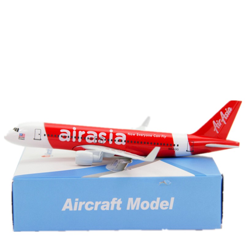 Model Pesawat Terbang Airbus 320 Malaysia Korea Vietnam Airlines A320 Diecast Metal 16CM