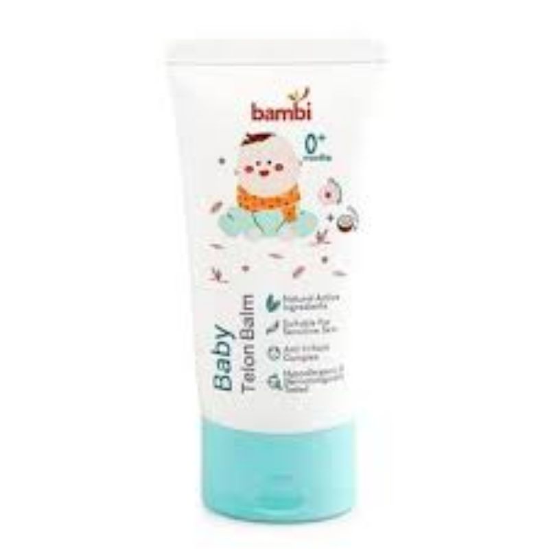 Bambi Baby Telon Balm 50ml - Bambi Telon Krim Bayi - Minyak Telon Cream - Telon Bayi