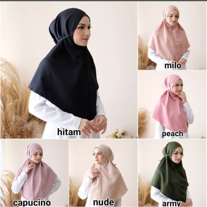 HIGH QUALITY Vinderu Bergo Maryam Diamond Premium Import Jilbab Instan BERGO MARYAM TERLARIS Maryam