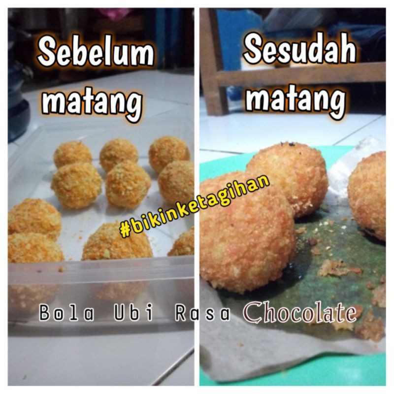 

Kue Bola rasa coklat