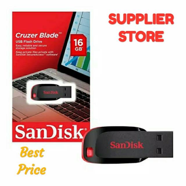 Flashdisk Sandisk 16gb Original Flashdisk Bagus