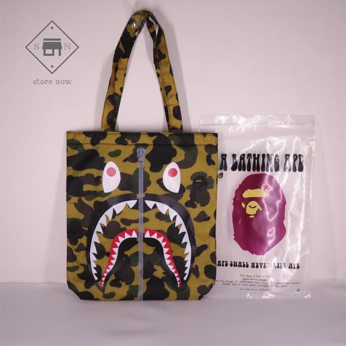 TOTEBAG BAPE APPENDIX MAGAZINE / TAS BAPE / TAS BATHING APE / GROSIR