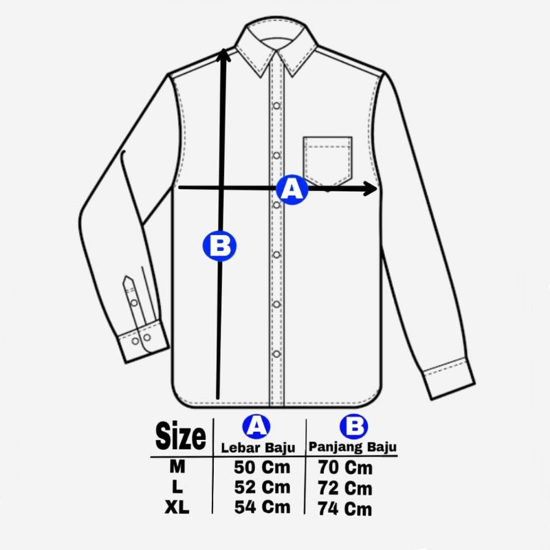 Kemeja Polos Panjang Katun Kerja Kantor Formal Lengan Panjang Kemeja Polos murah