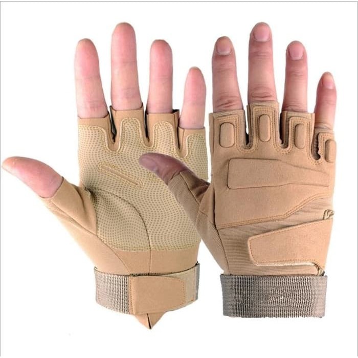 Super Sale! SARUNG TANGAN MOTOR BLACKHAWK COKLAT TAN GLOVE TACTICAL ARMY