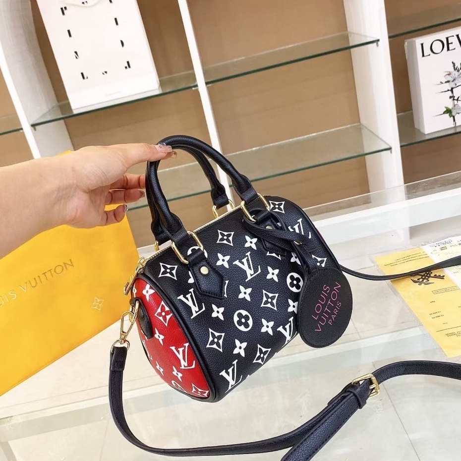 6801 L Vuitton Speedy Båñdouliere ♡Free Sarung +BubbleWrap+No seri♡