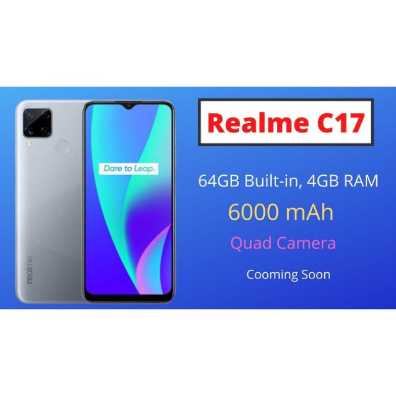 realme c17 6/256GB