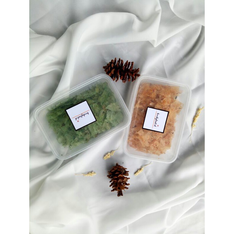 

Kripik kaca 17.000 (2box)