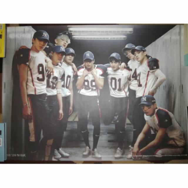 [OFFICIAL POSTER] EXO : LOVE ME RIGHT kpop poster