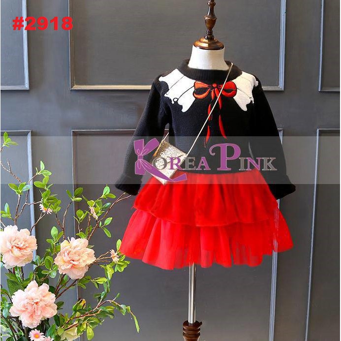 DRESS TUTU ANAK IMPORT VINTAGE  (EOVH)