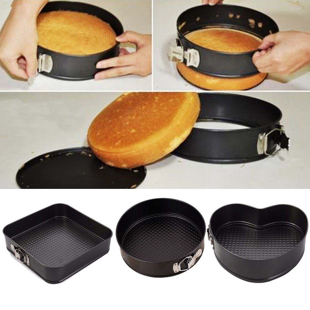 ( KJO ) Loyang Cetakan Kue Anti lengket 3set