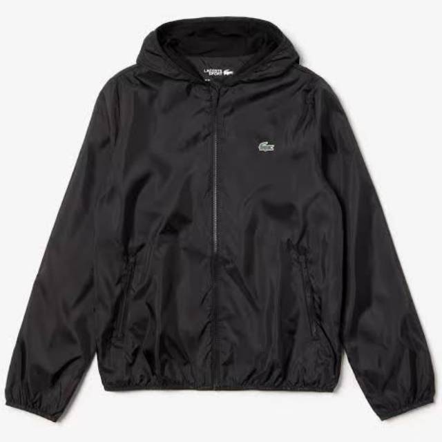 Jaket Tracktop Pria Lacoste Hitam Premium Casual Ultras Hooligans