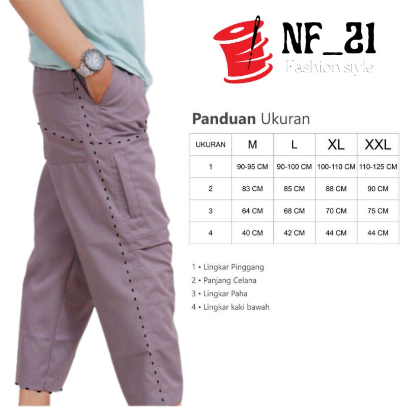 CELANA PANJANG PRIA/CARGO/SIRWAL/CELANA CINGKRANG/CELANA MUSLIM