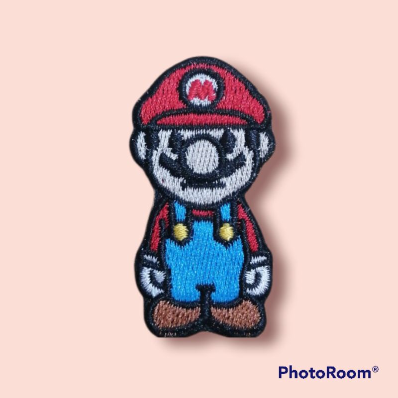 Iron patch Luigi - Mario