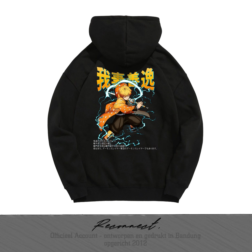 Reconnect Sweater Pullover Hoodie Zenitsu Agatsuma