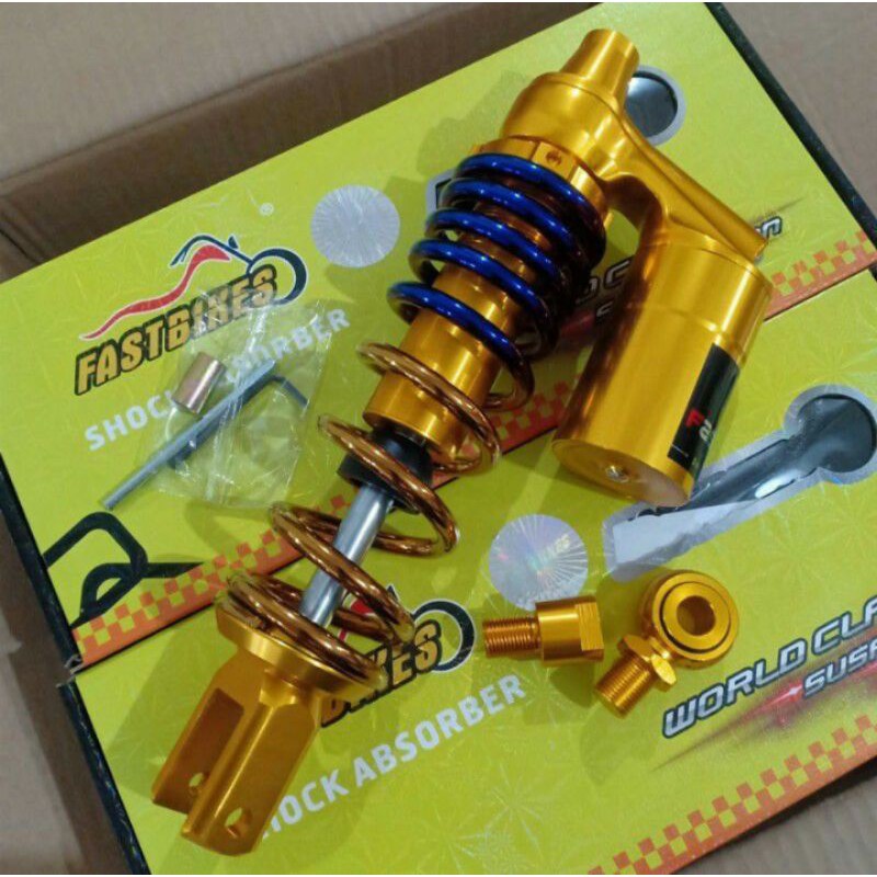 Shock Shockbreaker tabung atas gold series + plus anting motor/ Universal Semua motor matic